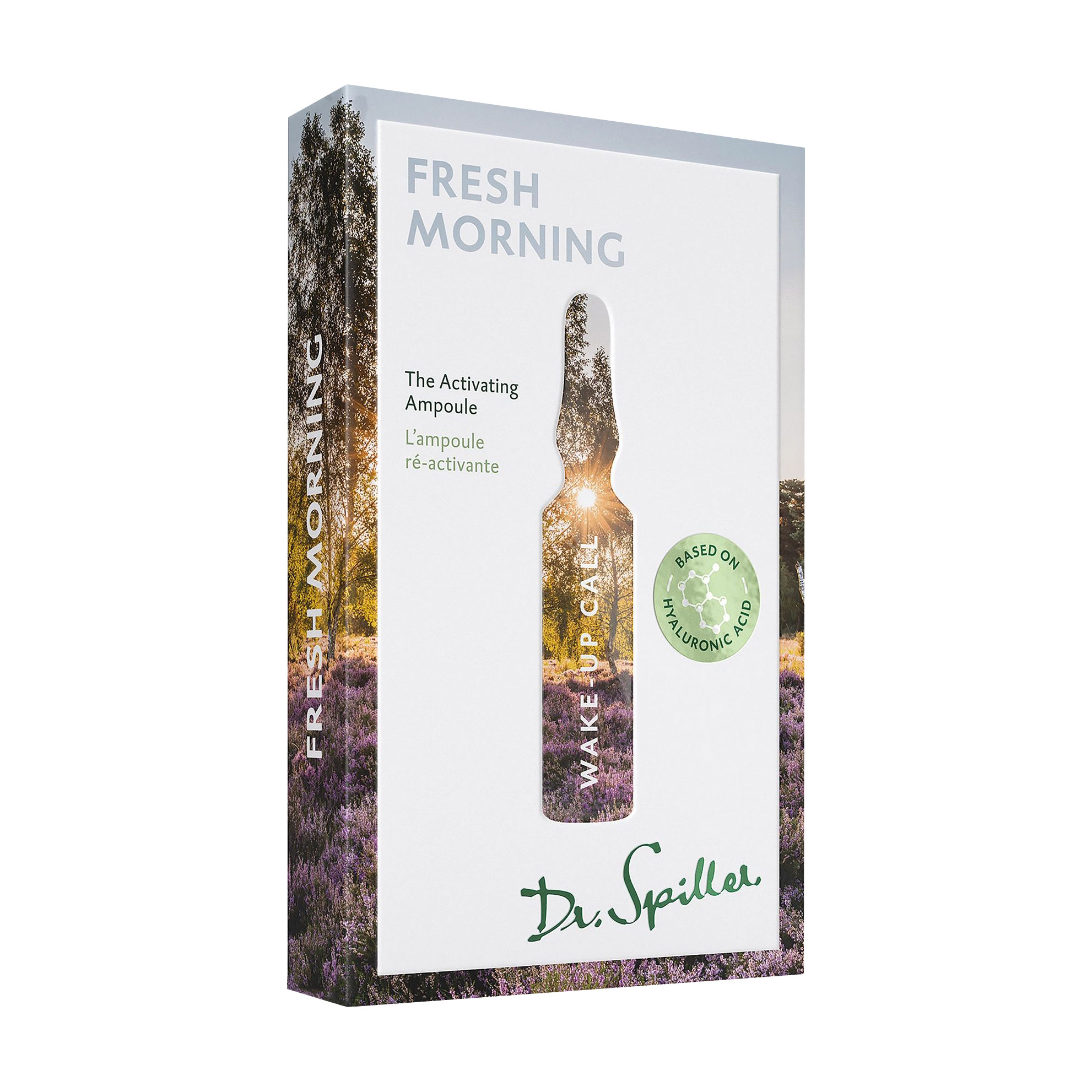 Уцінка! Ампульний концентрат для обличчя Dr. Spiller Wake-Up Call Fresh Morning The Activating Ampoule, 7*2 мл